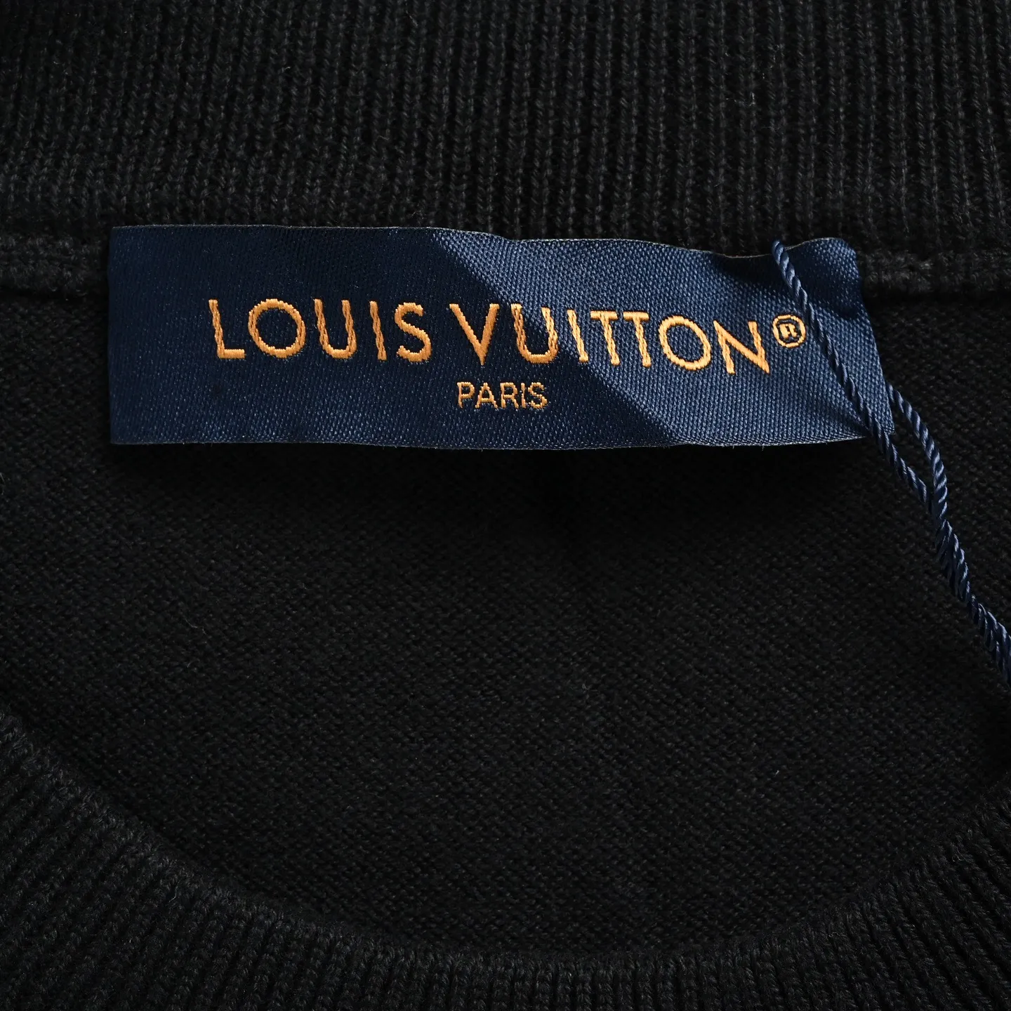 Louis Vuitton/Louis Vuitton presbyopic nylon patch pocket knitted short sleeves